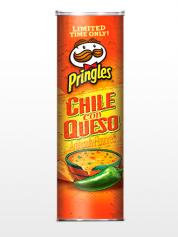 Pringles Genuine Sabor Chile con Queso
