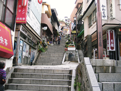 Ishidan-gai, las escaleras más famosas de Japón