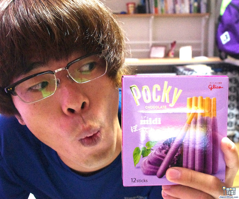 Combini Lovers Review: Pocky Luxury Chubby de Doble Crema de Taro