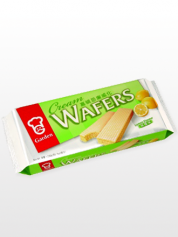 Galletas Wafers rellenas de Crema de Limón