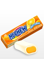 Caramelos Blandos Hichew de Naranja | Doble Zumo de Frutas