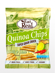 Snack Chips de Quinoa, Lima y Chili