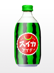 Soda Sparkling Watermelon (Sandía) | Kawaii Bottle