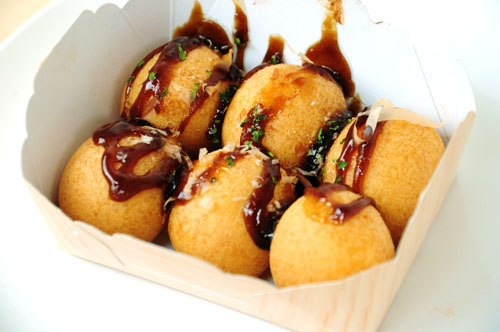 El Takoyaki de Mr. Donuts