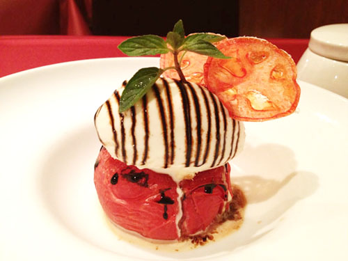 Lo último en Japón, tomate en los postres
