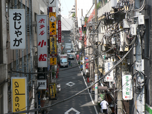 Los cableados eléctricos de Japón