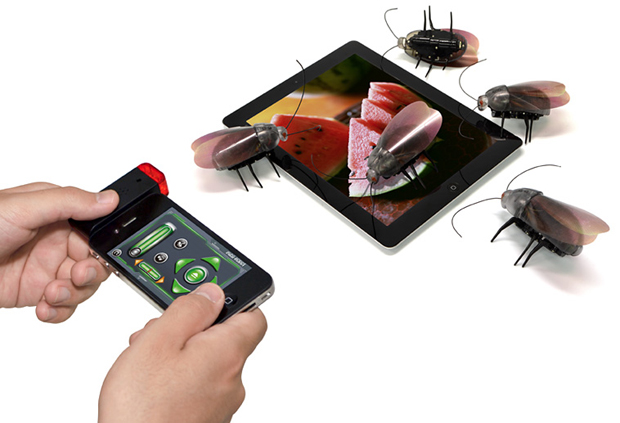 Cucarachas y Ciempies robot para iPad o iPhone.