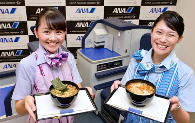 La Aerolínea japonesa "ANA" ofrecerá Ramen en sus vuelos