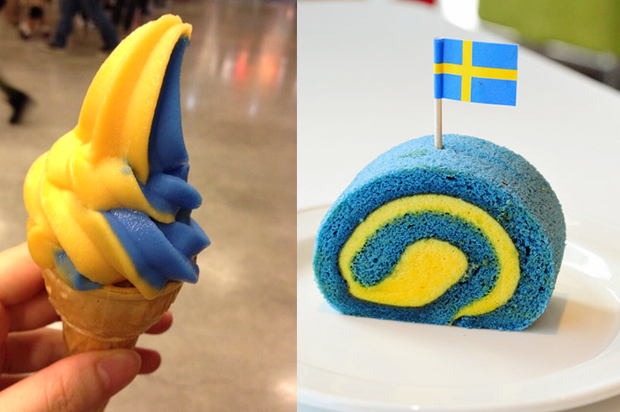 Los postres bicolor de IKEA Japón