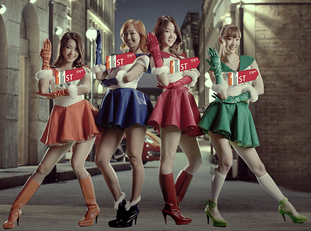 SISTAR las nuevas y polémicas “Sailor Moon” coreanas