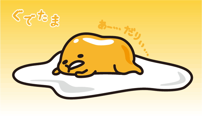 “Gudetama” el huevo perezoso de “Sanrio”