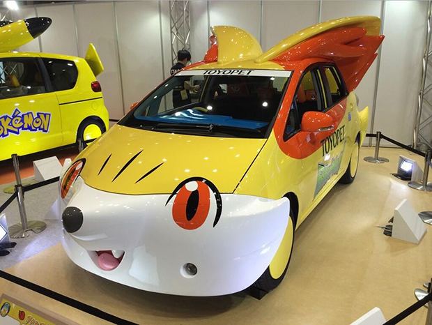 Pokemon Fennekin, el nuevo coche de Toyota