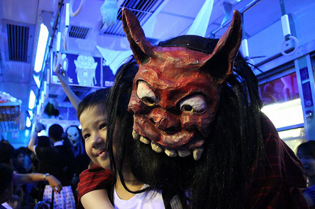 El tren de los “fantasmas” y los “demonios” Yōkai